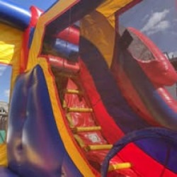 side20slide204 1768512845 Bounce House With Side Slide Combo