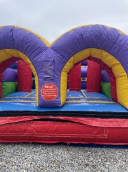 4520entrance 1771371714 45 Foot Obstacle Course Inflated Pool Wet/Dry